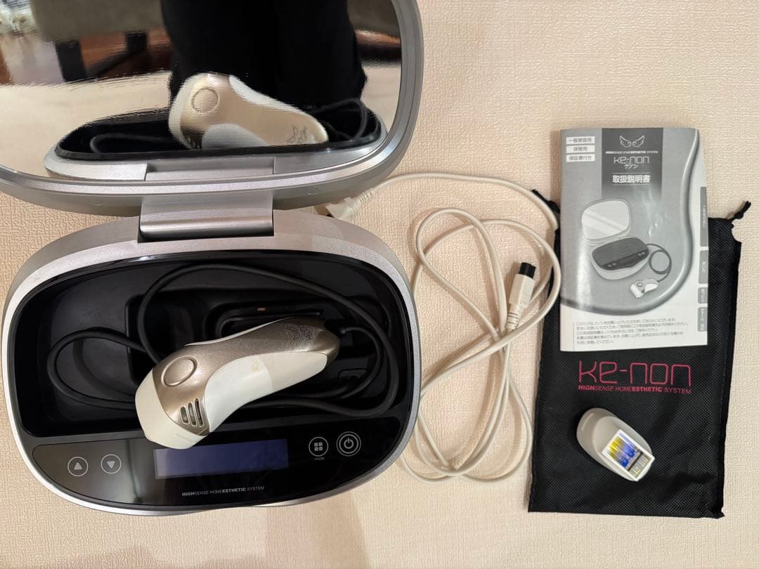 ケノン　脱毛器 フラッシュライト　 ver8.9