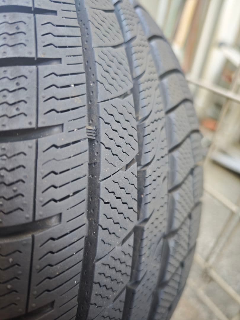 17インチ シルバーアルミホイール 5スポーク