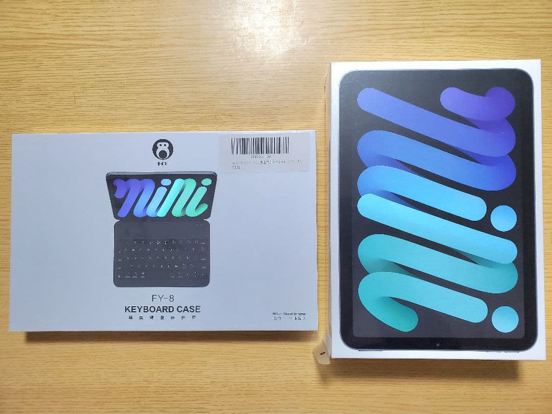 【新品未開封】iPad mini6 256GB FY-8キーボードケース付き