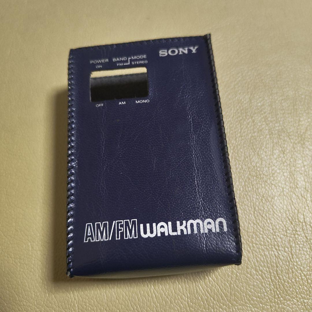 ソニー携帯ラジオ　SONY AM/FM WALKMAN SRF-80