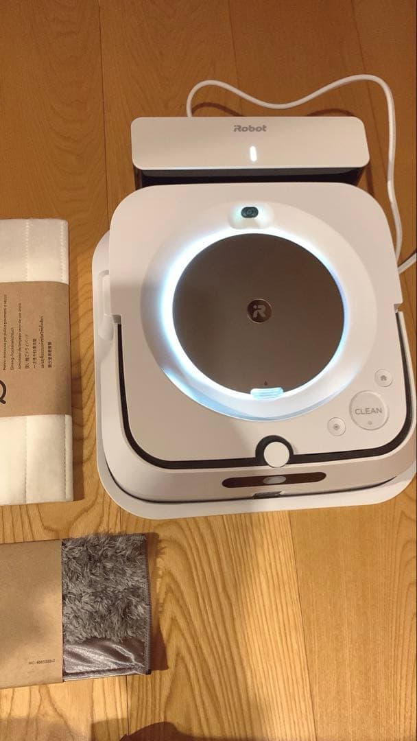 【美品】【お値下げ中！】IRobot　ブラーバジェット m6 床拭き　掃除機