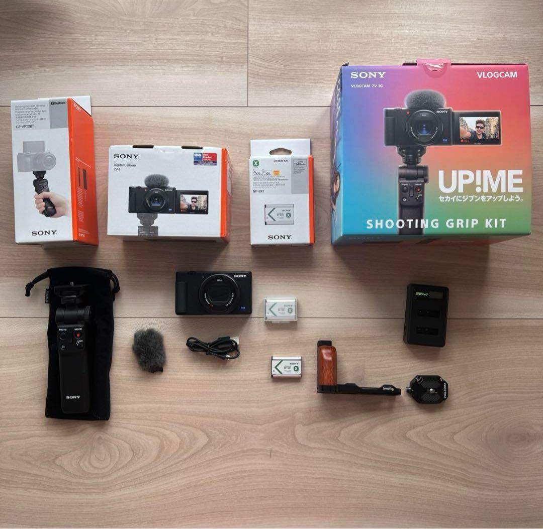 SONY VLOGCAM ZV-1G 美品 アクセサリー数点付き