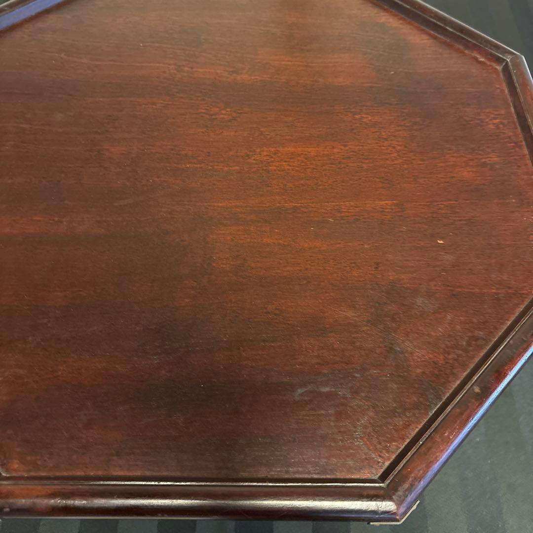 松本民芸家具 八角膳 ミズメザクラ 飾り台 花台 座卓机