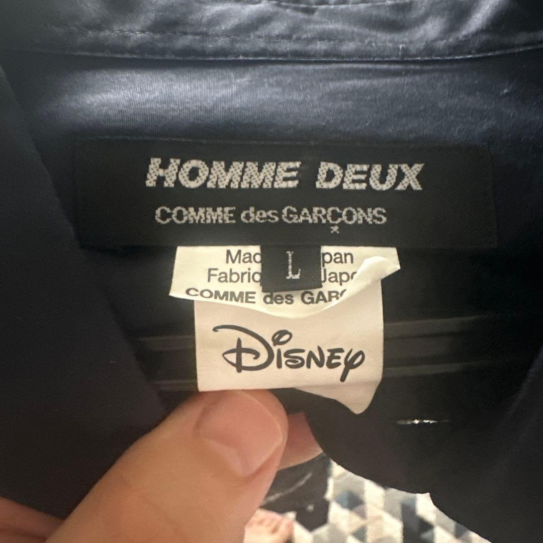 HOMME DEUX Comme des Garçons L シャツ
