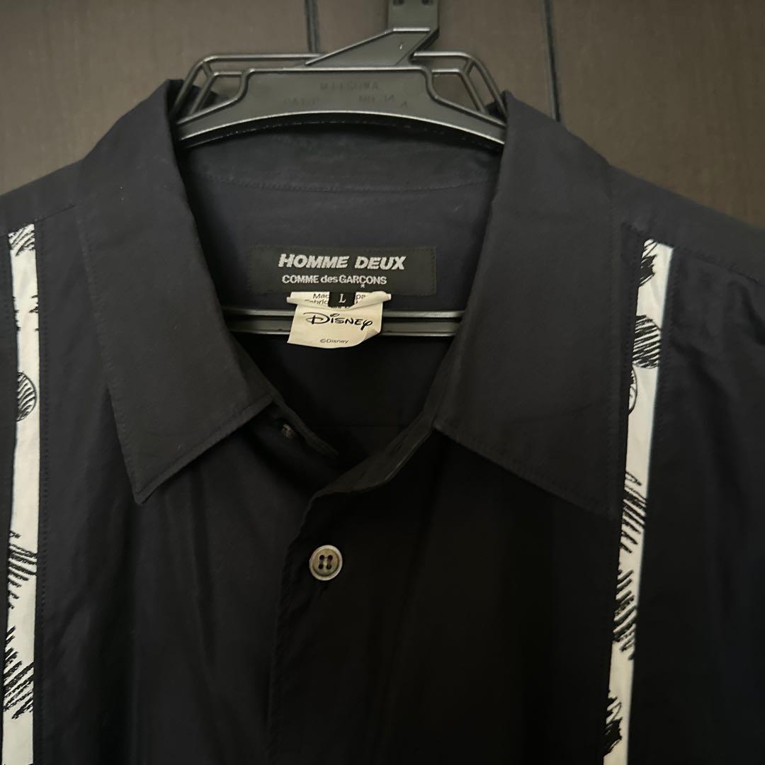 HOMME DEUX Comme des Garçons L シャツ