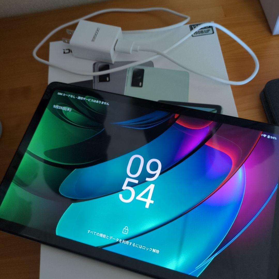 みさ　DOOGEE T20S 128GB タブレット 本体　カバー付き