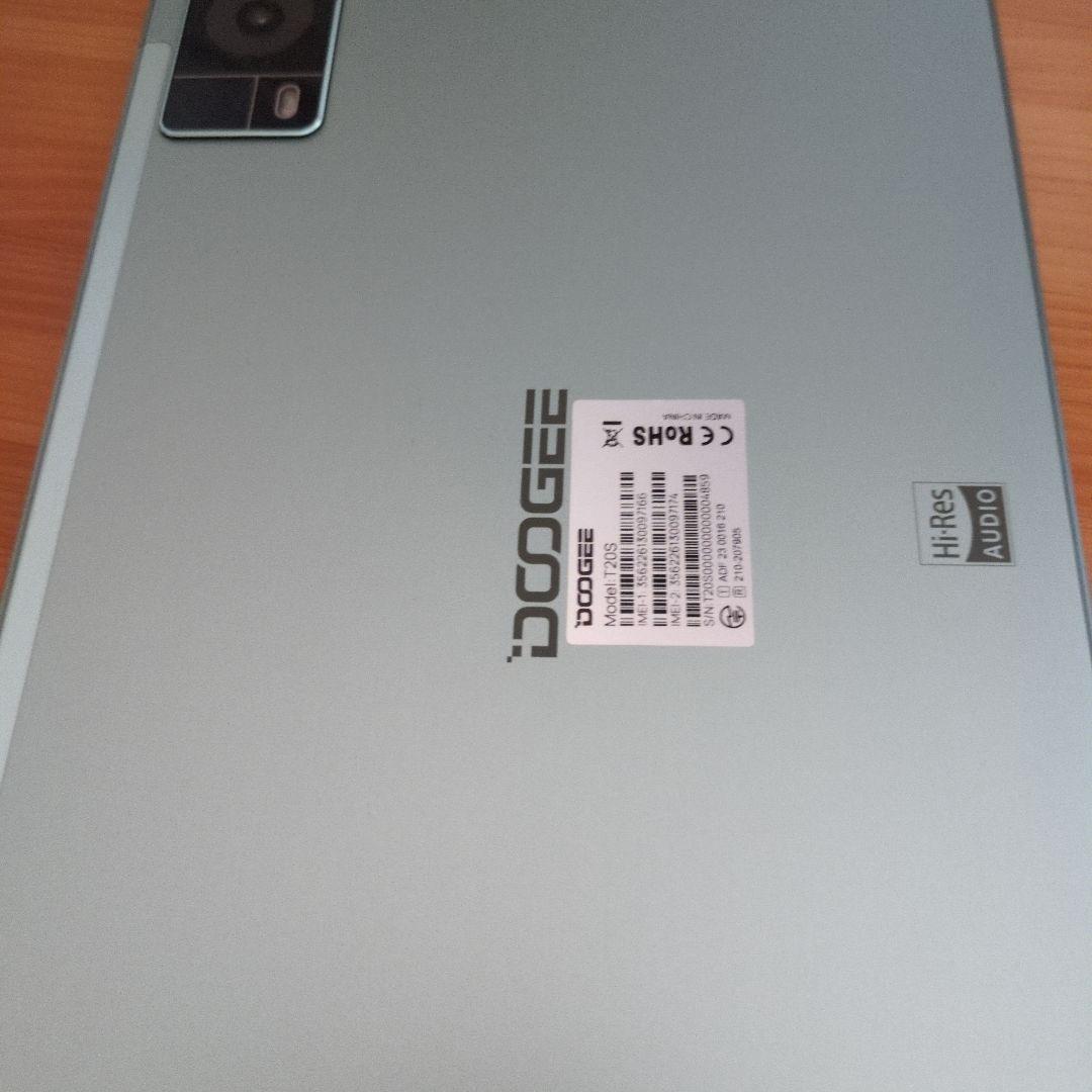 みさ　DOOGEE T20S 128GB タブレット 本体　カバー付き