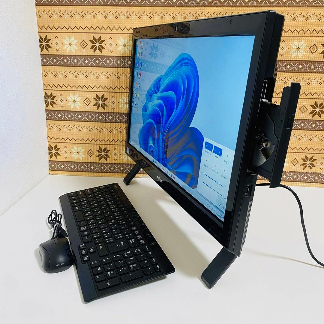 Y878 富士通デスクトップ i7メモリ8G高速SSDサクサクWindows11