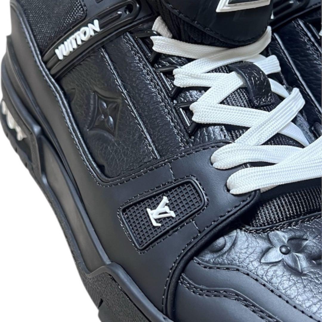 【美品】LouisVuitton ルイヴィトン トレーナー モノグラム ブラック