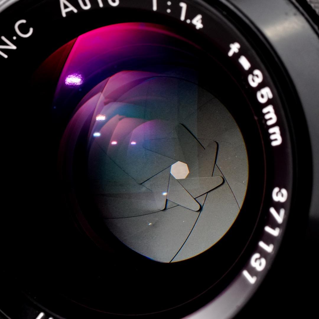 希少 Ai改 ニコン Nikkor-N C Auto 35mm F1.4 131