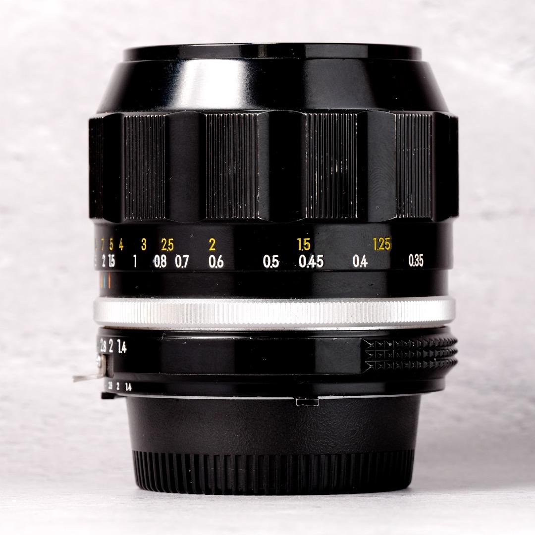 希少 Ai改 ニコン Nikkor-N C Auto 35mm F1.4 131