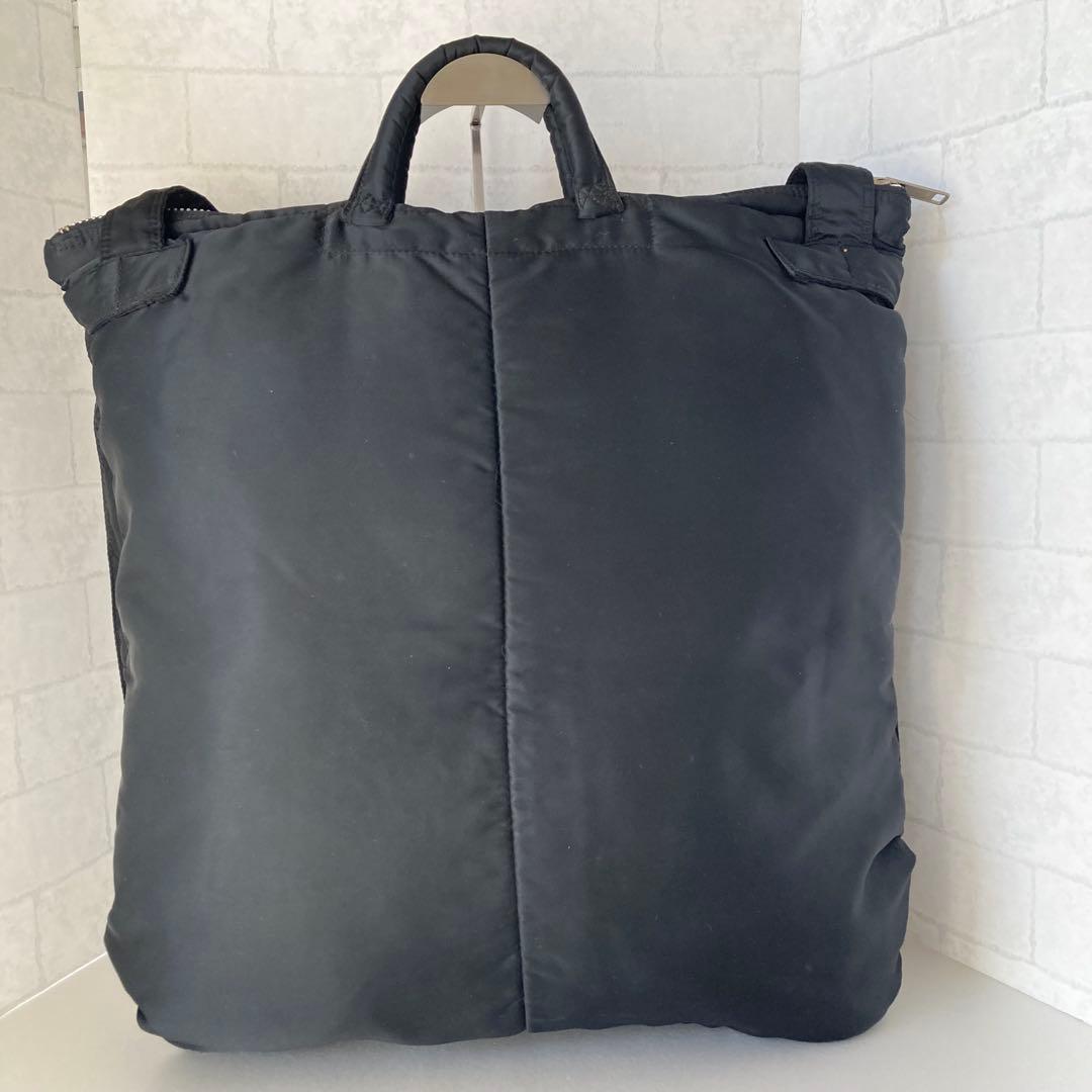 極美品 ポーター タンカー 2way ヘルメットバッグ ブラック