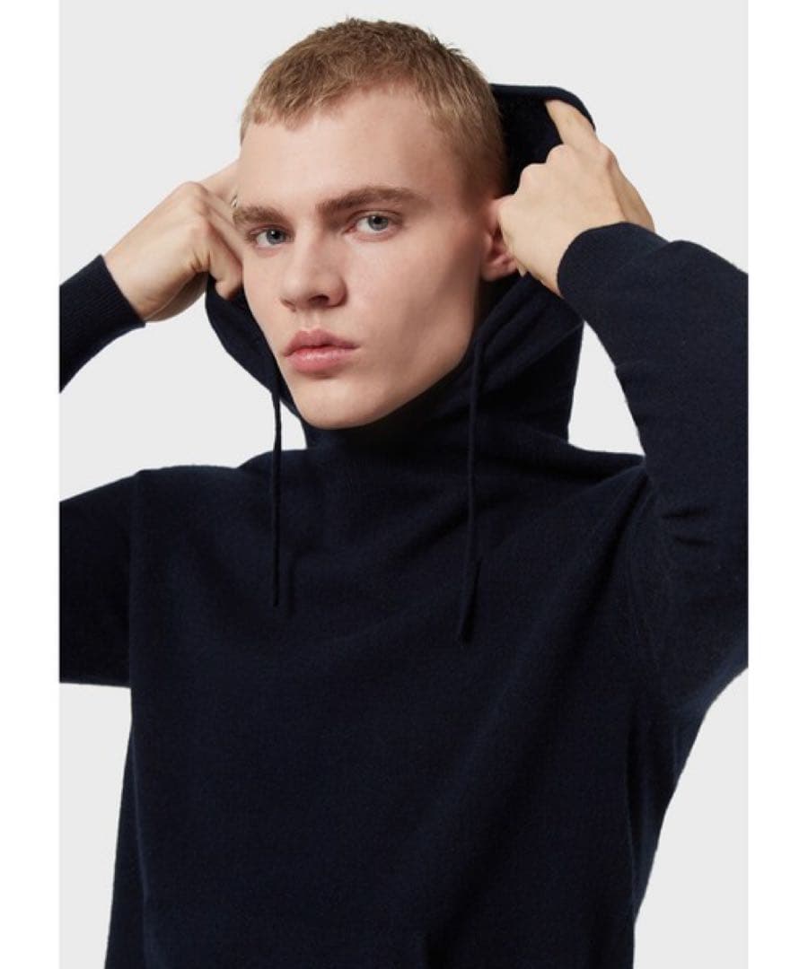 Emporio Armani エンポリオ アルマーニ カシミア ニット パーカー