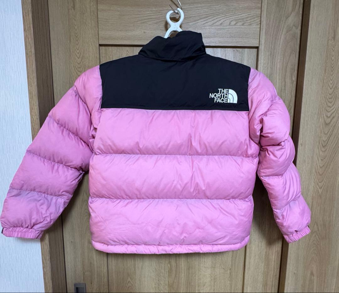 THE NORTH FACE ヌプシ ダウンジャケット ピンク/ブラック