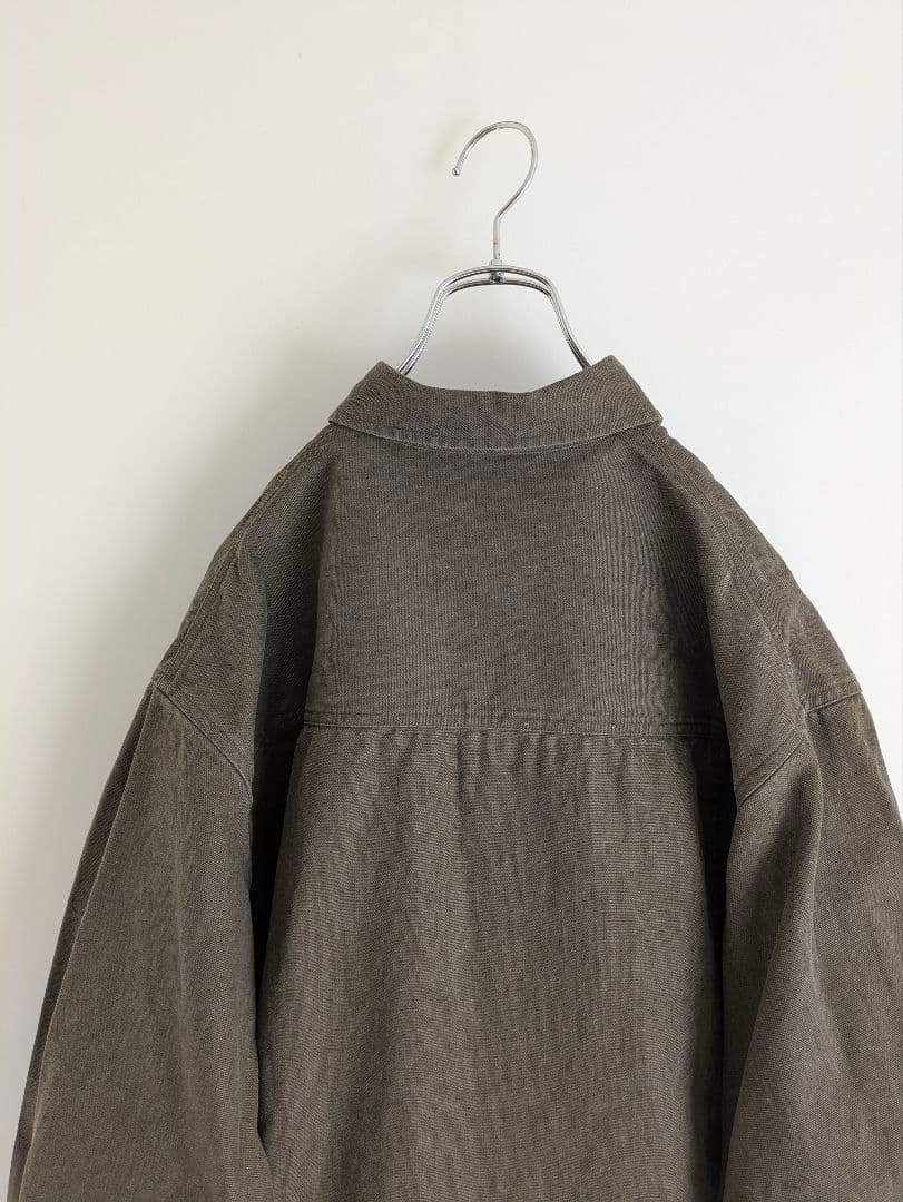 新品 kontor コントール ロングスリーブピグメントシャツ