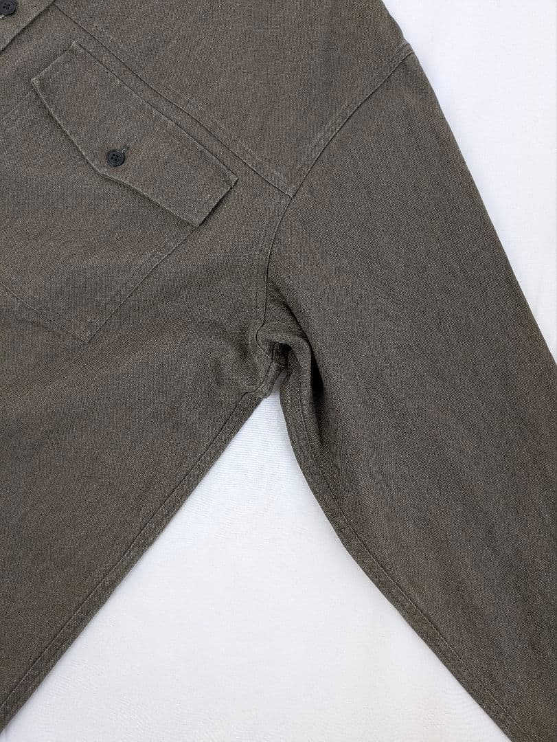 新品 kontor コントール ロングスリーブピグメントシャツ