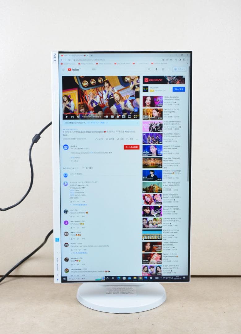 ホアン　3台　NEC　24型　E241N　フルHD　HDMI　スピーカー