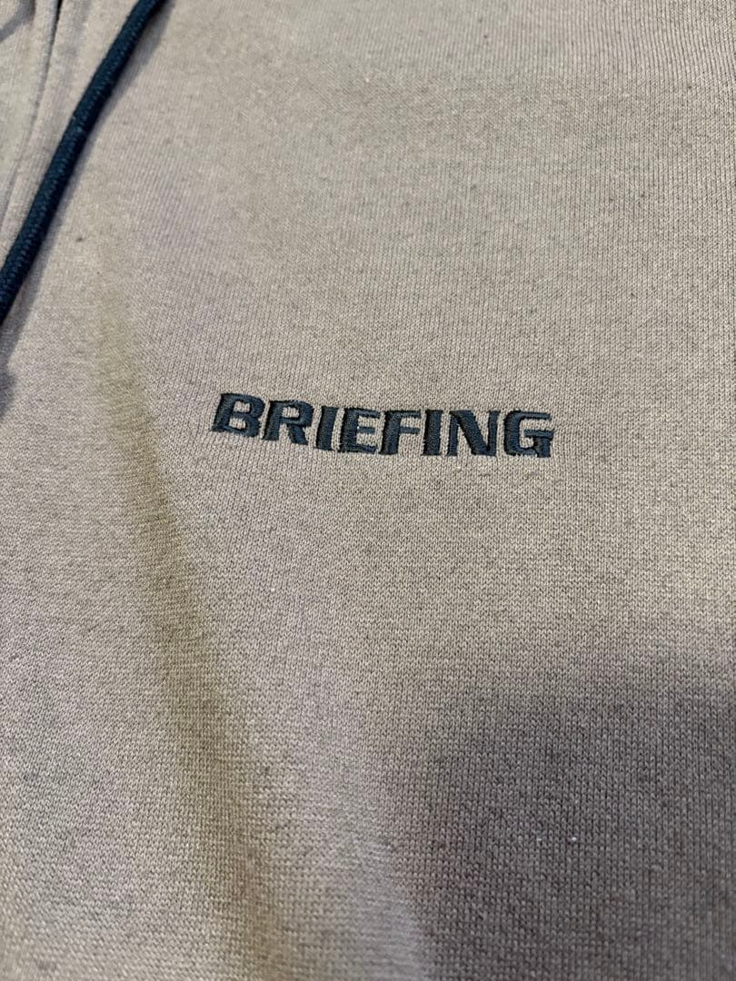 高級！BRIEFING ブリーフィング　ゴルフジップアップパーカー　M 日本製