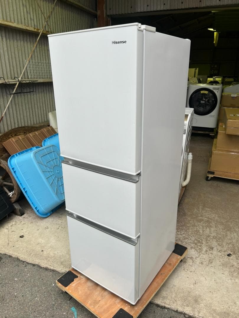 全国送料無料 ハイセンス 3ドア冷凍冷蔵庫 HR-D2801W 2019年製