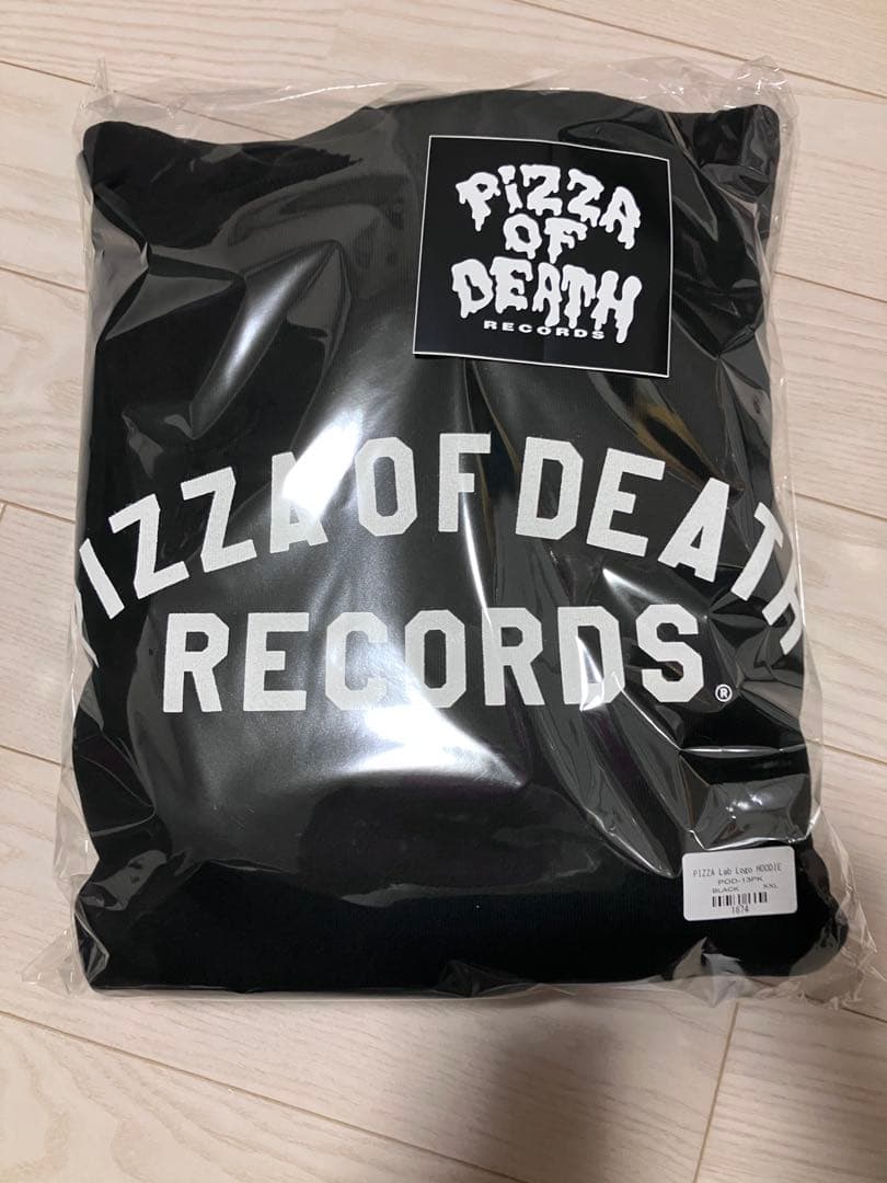 トップス PIZZA OF DEATH PIZZA Lab Logo HOODIE XXL