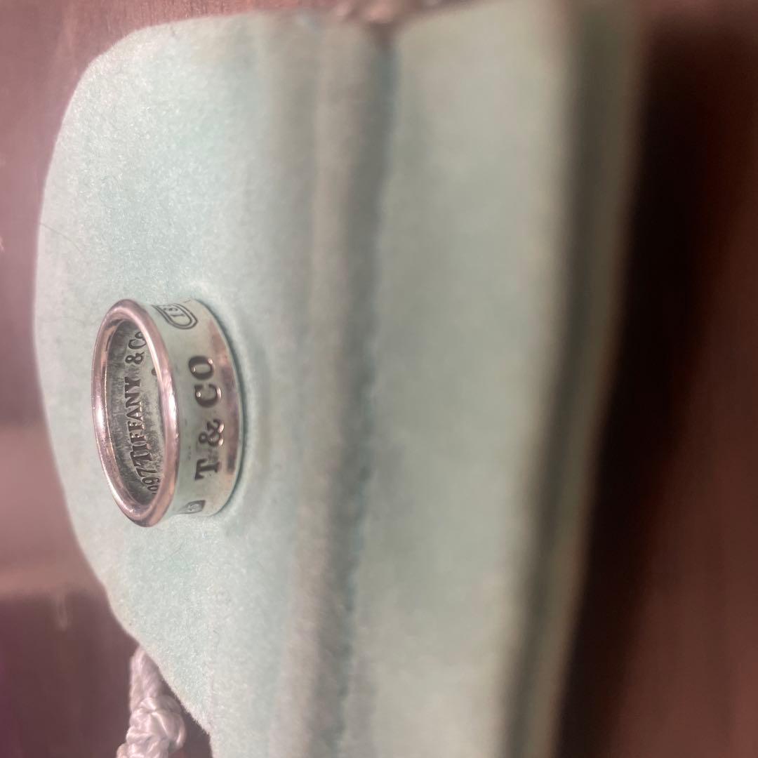 TIFFNY&Co.／ティファニー　ナローリング　シルバーリング