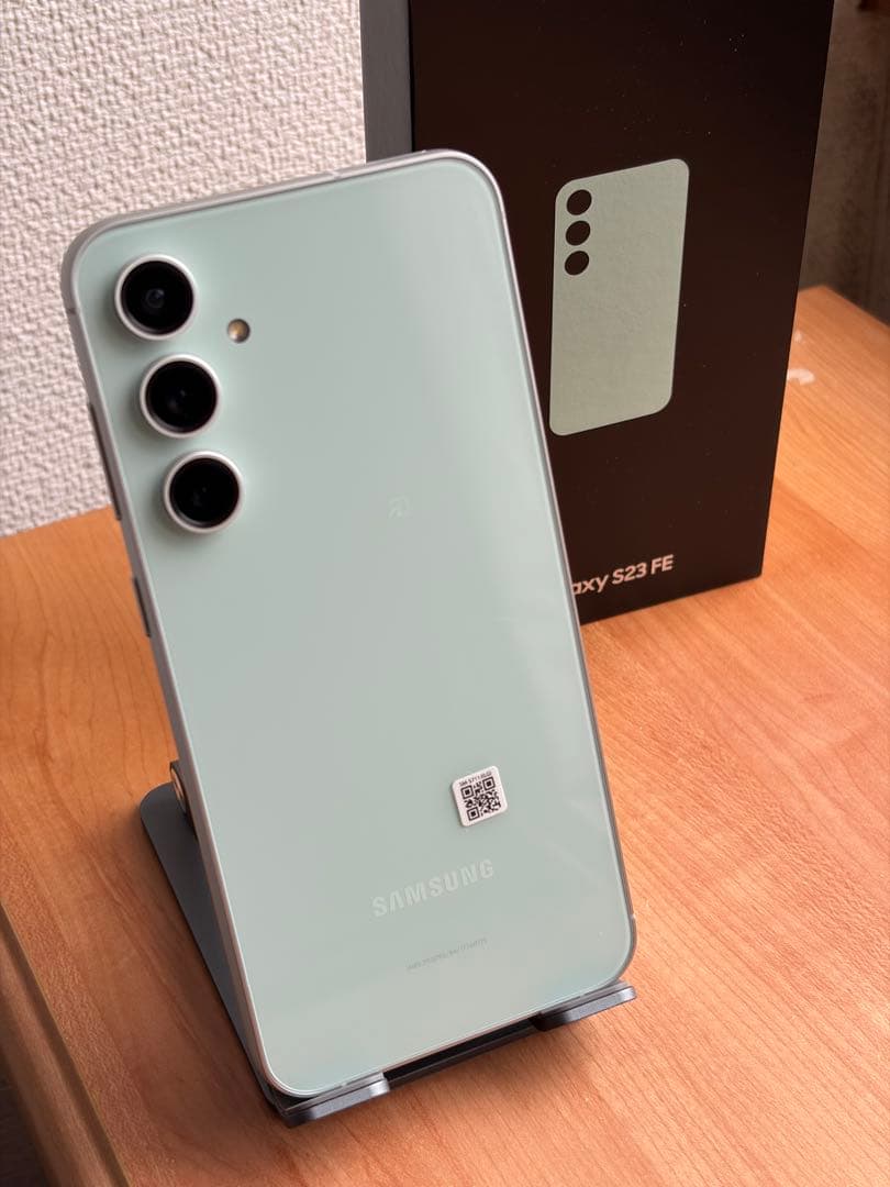 Galaxy S23 FE グリーン 本体 箱付き 美品