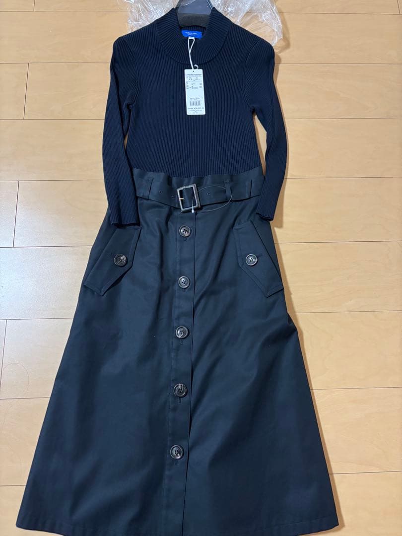 最終値下げ。タグ付。新品。ブルーレーベルワンピース 36