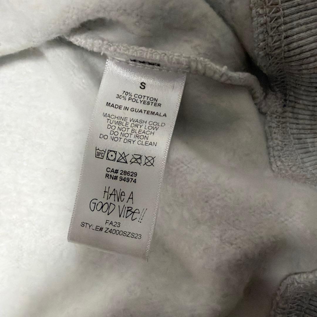 Stussy グレー フーディー Sサイズ