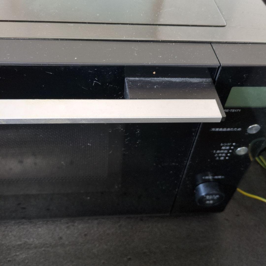 シャープ 単機能レンジ RE-TS171-B ブラック　電子レンジ　2020年製