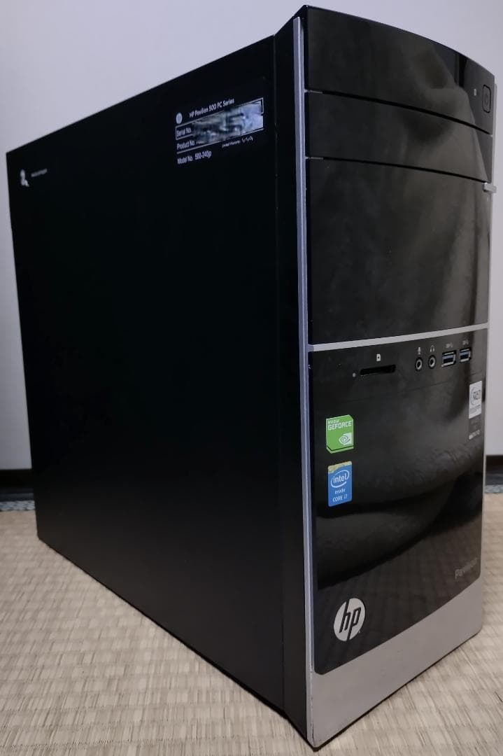 HP Pavilion 500-240jp core i7 グラボ オフィス