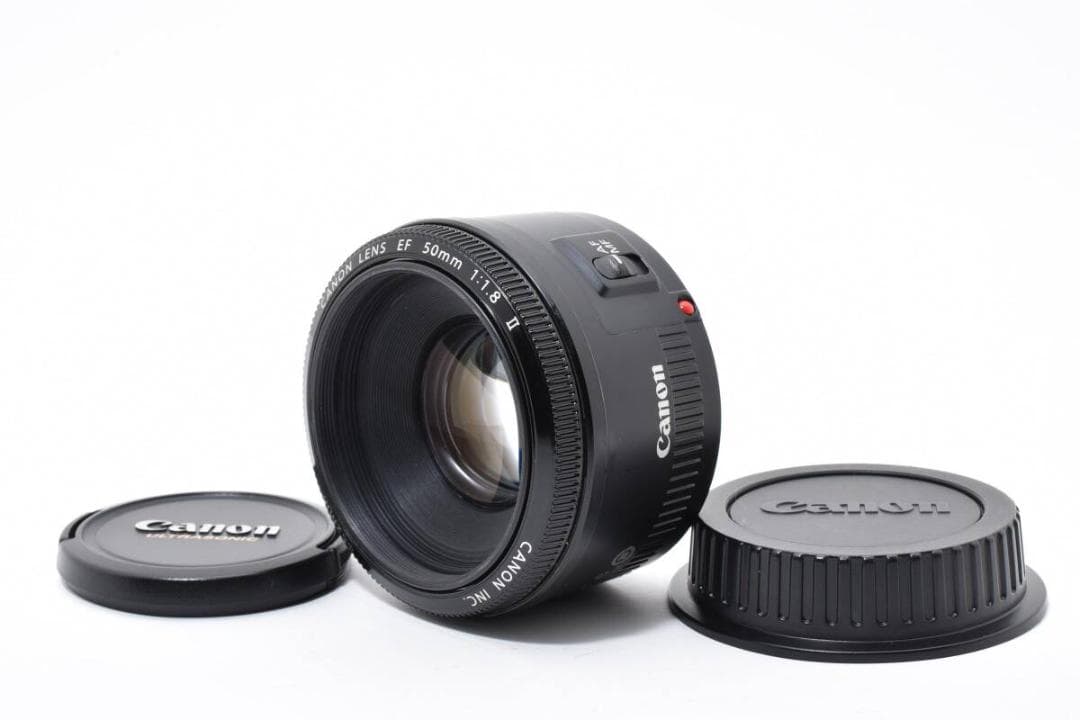【極美品】Canon EF 50mm F1.8 II カメラ レンズ 動作品