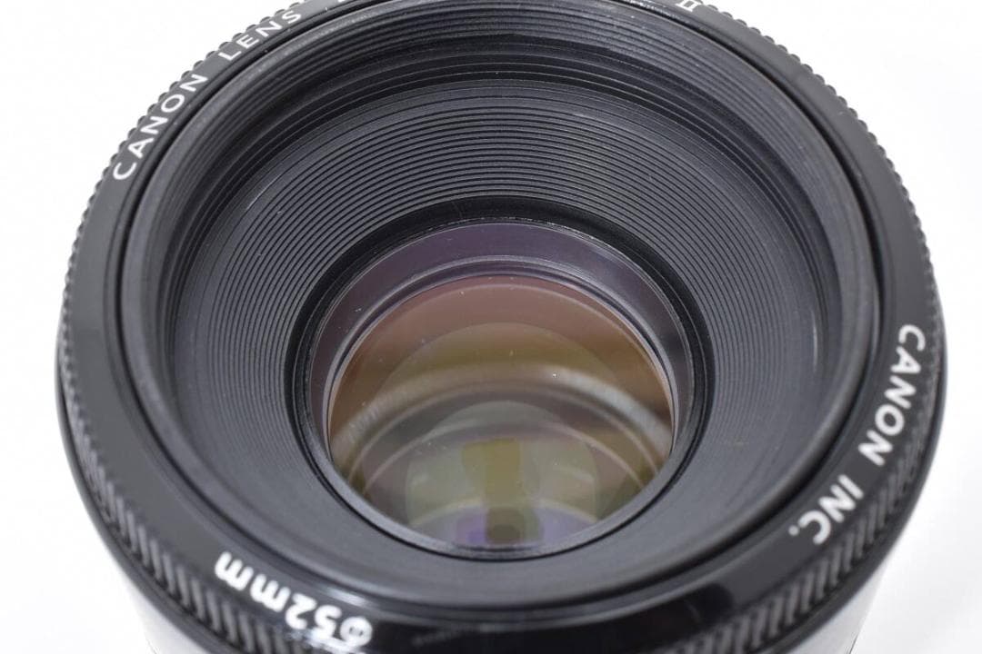 【極美品】Canon EF 50mm F1.8 II カメラ レンズ 動作品