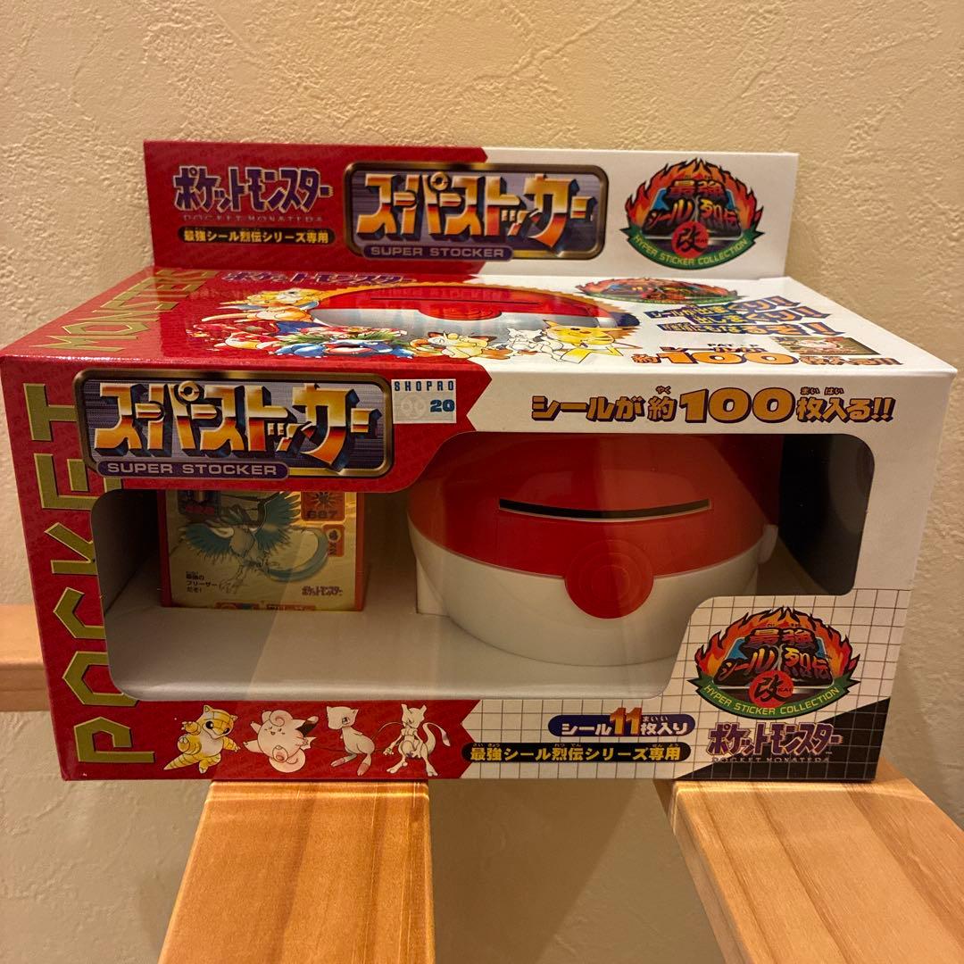 ポケモンシール烈伝　シール11枚付き　シールストッカー