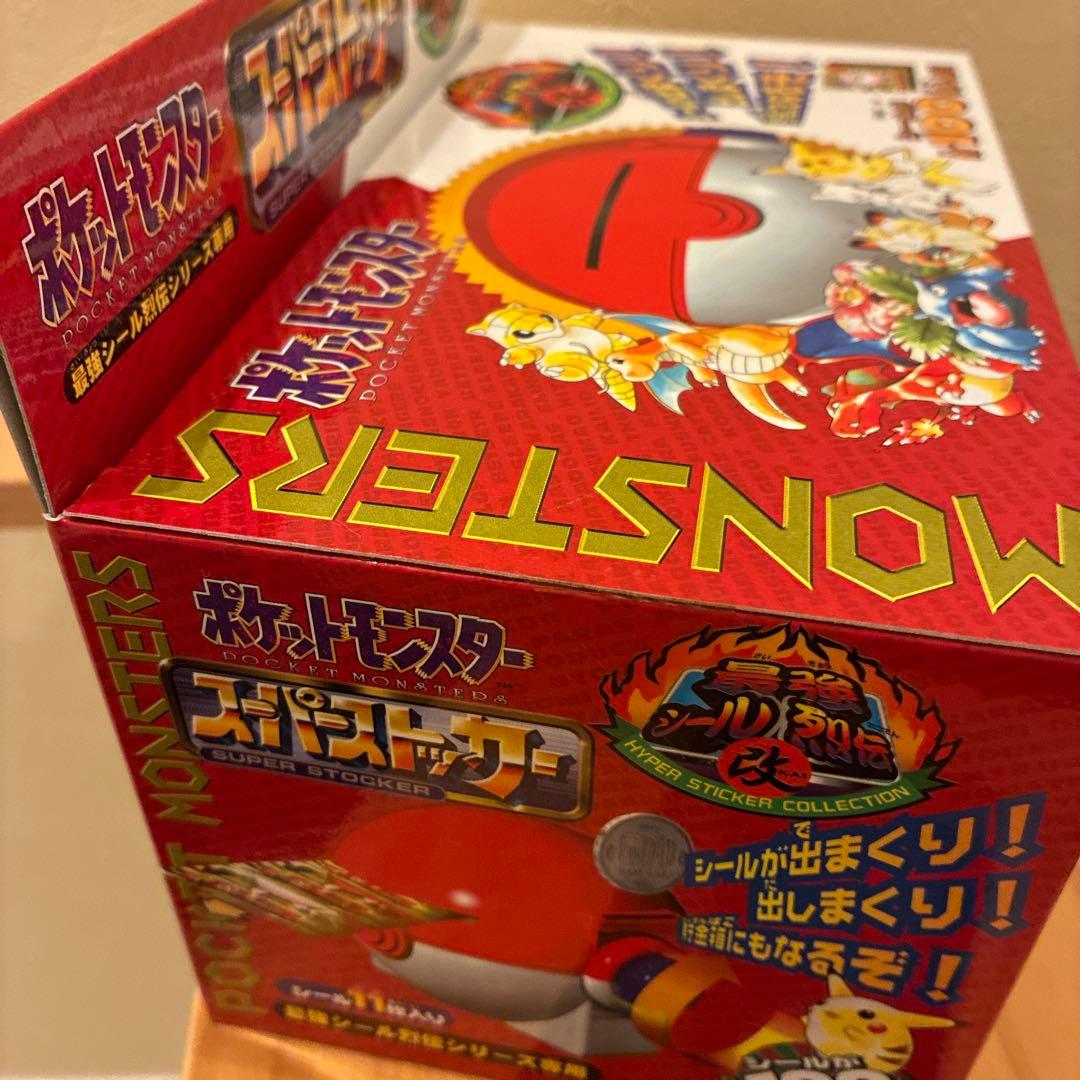 ポケモンシール烈伝　シール11枚付き　シールストッカー