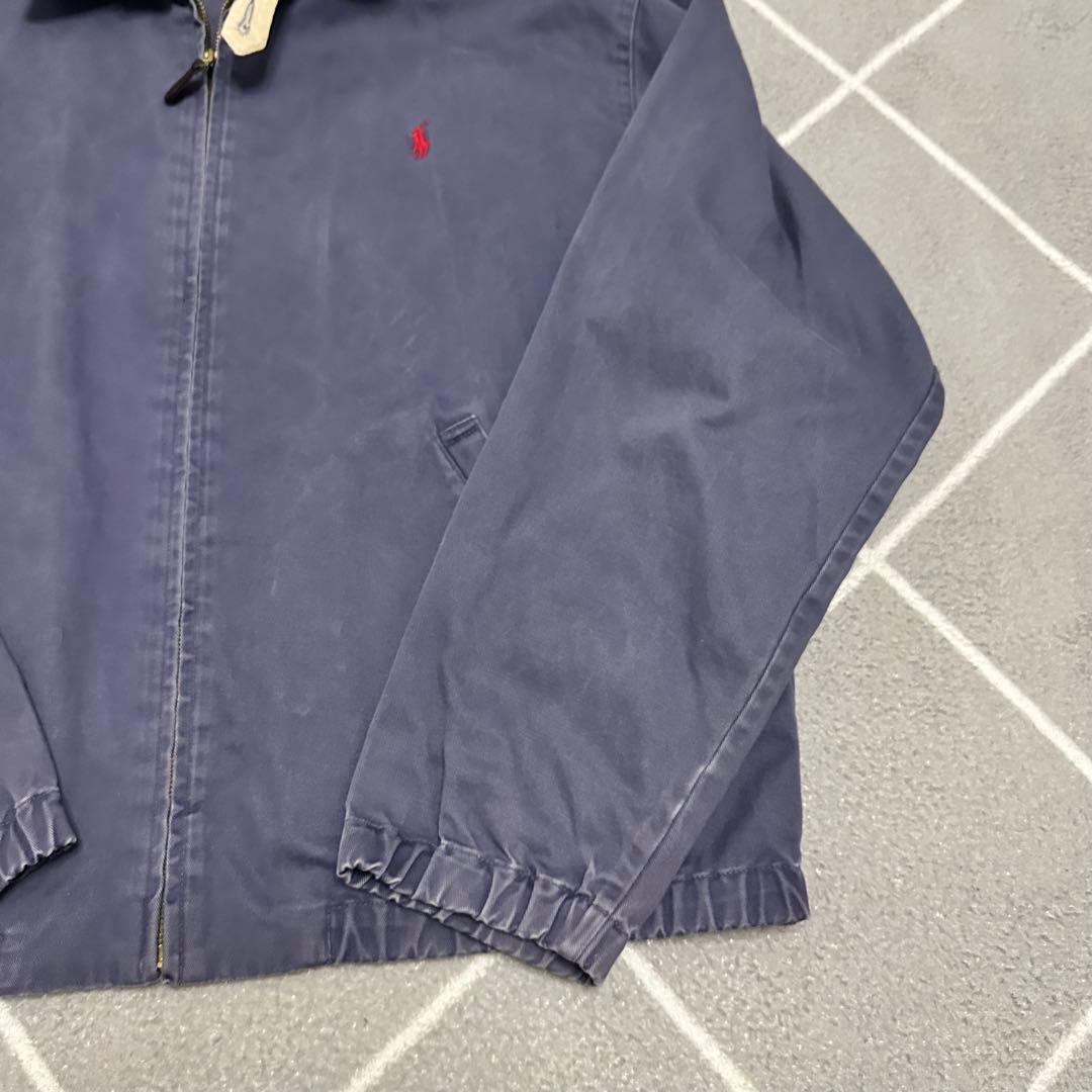 雰囲気系　ラルフローレン　スウィングトップ　短丈　フェード　90s 80s