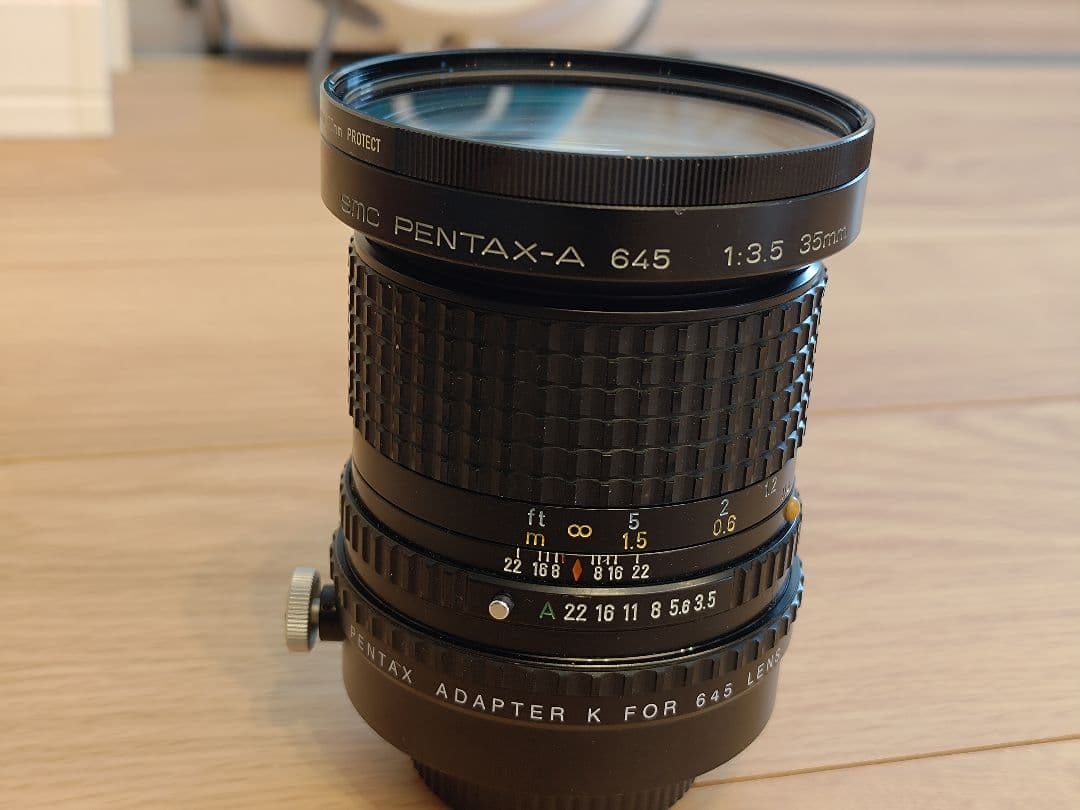 PENTAX-A 645 35mm単焦点レンズ(アダプター K付き)