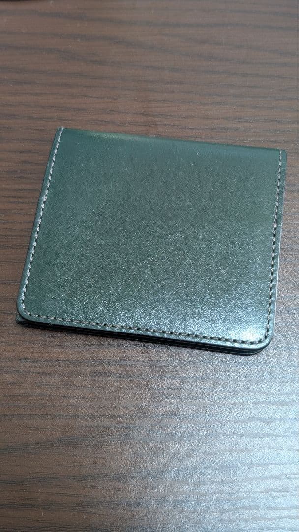 WILDSWANS MORRIS モーリス サドルプルアップ グリーン 財布