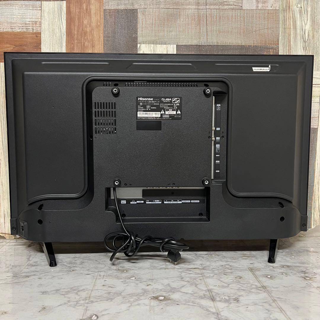 即日受渡❣️全国送料込ハイセンス32型テレビYouTube.U-NEXT視聴可能
