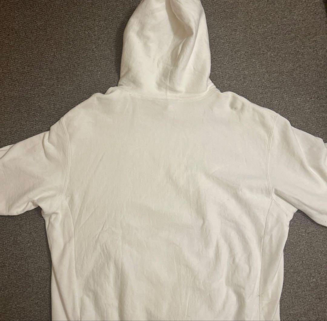 レ*ン様 supreme small box パーカー　白　XLサイズ