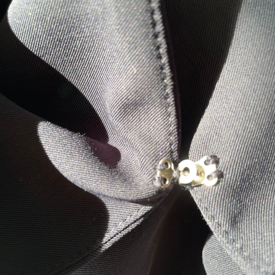 PLST ネイビー パンツスーツ 上下セット