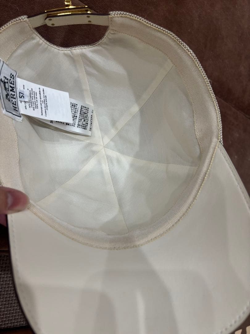 HERMES テス・ケリー　キャップ