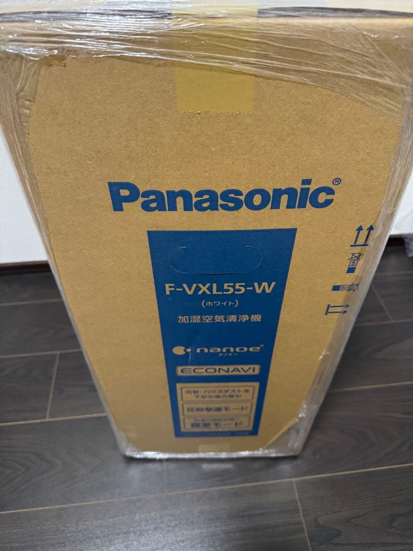 【新品未開封】Panasonic F-VXL55-W 加湿空気清浄機