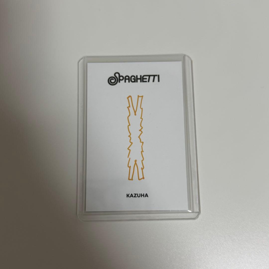 LE SSERAFIM ルセラ SPAGHETTI サノク トレカ カズハ 一葉
