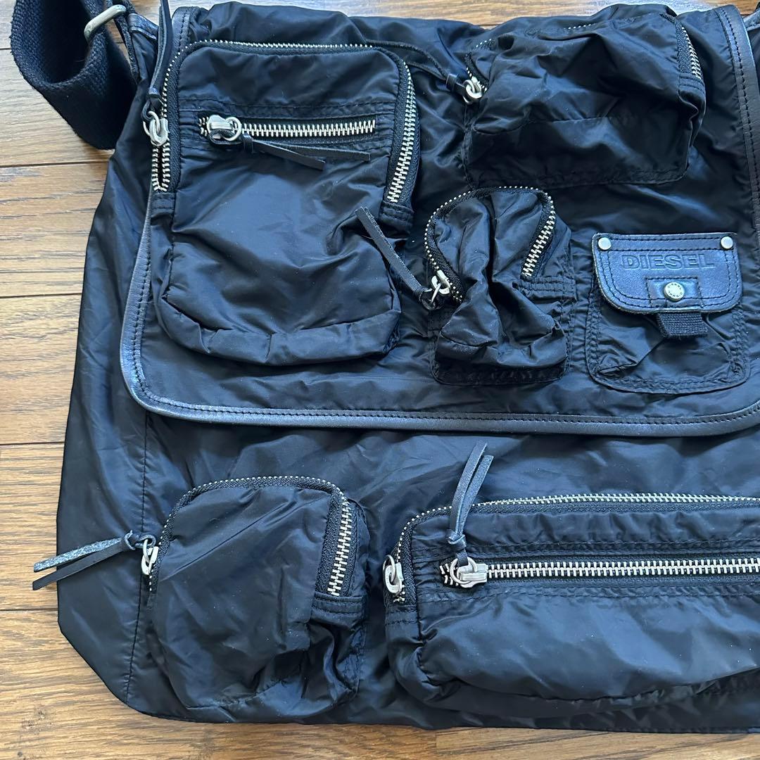バッグ 00s DIESEL multi pocket bag y2k