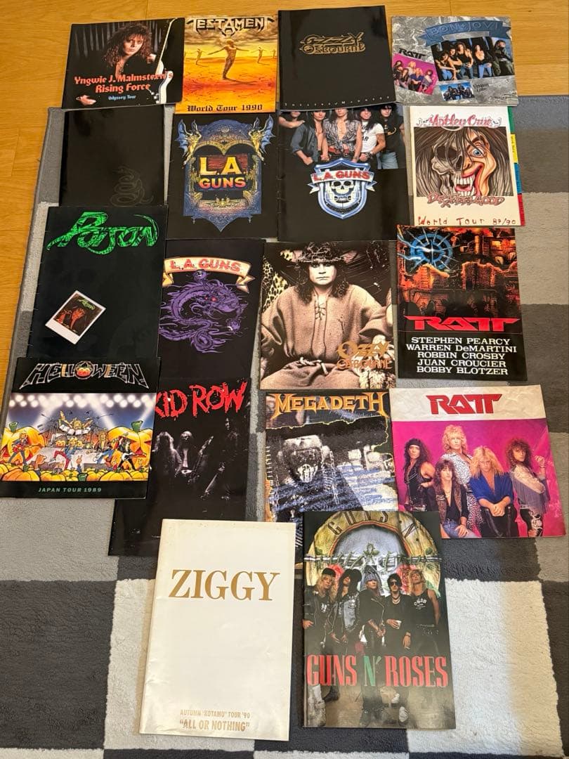 海外アーティスト　ツアー　パンフレットセット