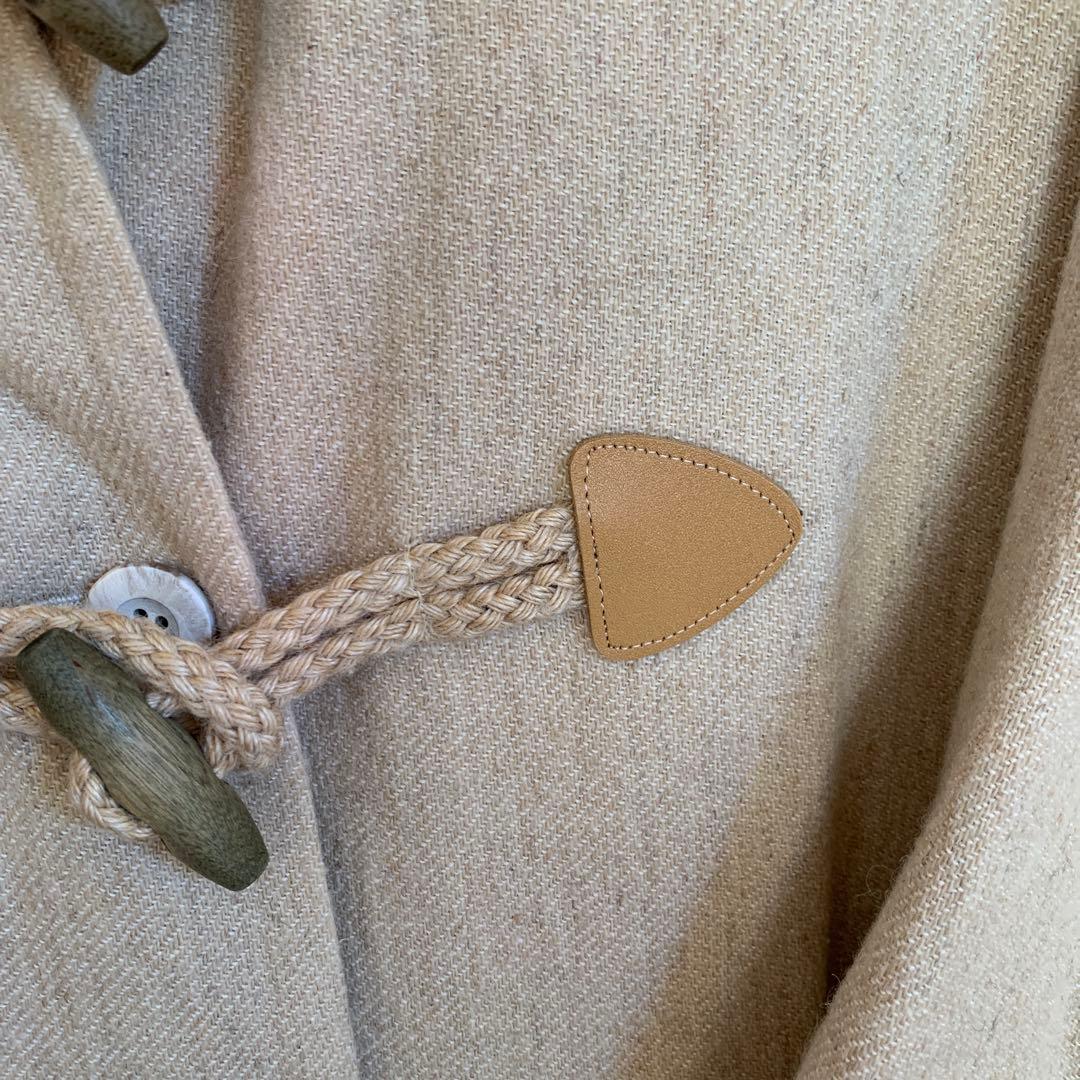 コットンハウスアヤさんのふんわりダッフルコート♡明るいベージュです♡