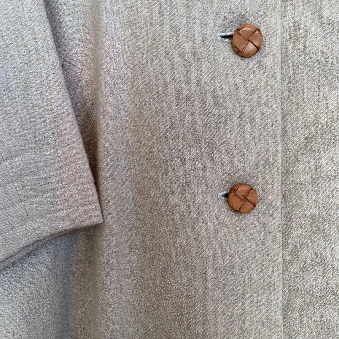 コットンハウスアヤさんのふんわりダッフルコート♡明るいベージュです♡