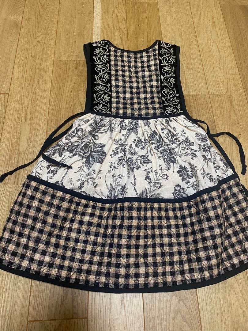 ワンピース Bonjour diary CHASUBLE PINAFORE DRESS