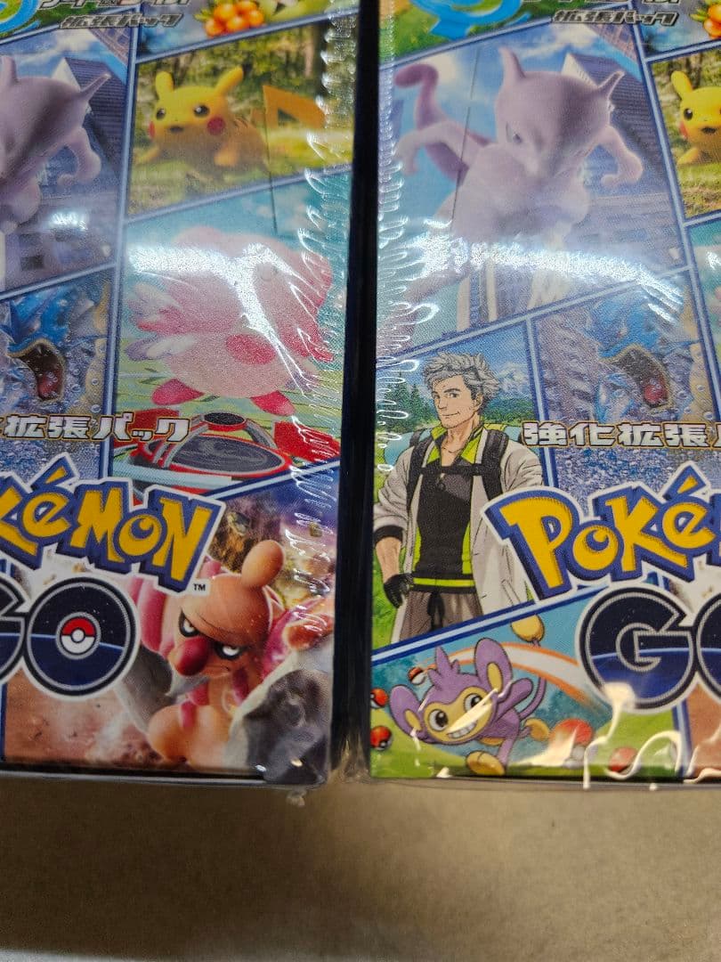【新品未開封／シュリンク付き】ポケモンカード Pokémon GO正規品3BOX