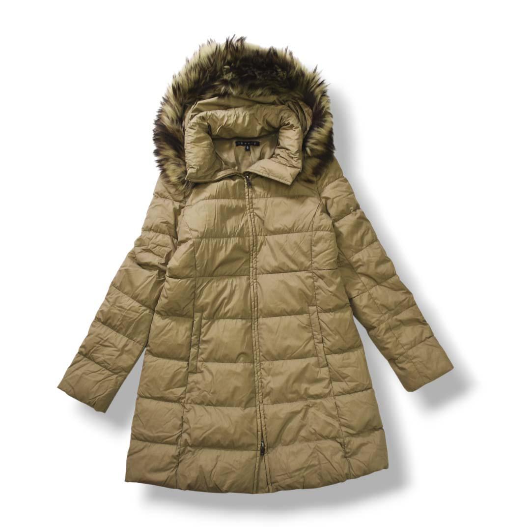 専用ページ theory ファー付き ダウンコート P ♪